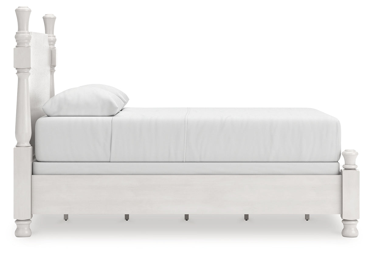 Rowlenstown Queen Poster Bed, Dresser and Mirror