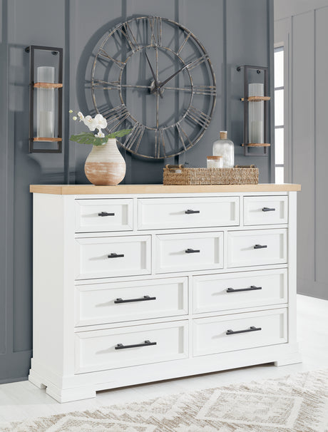 Furniture City Houma - Ashley Furniture - Ashbryn Dresser - Dresser - B844-31