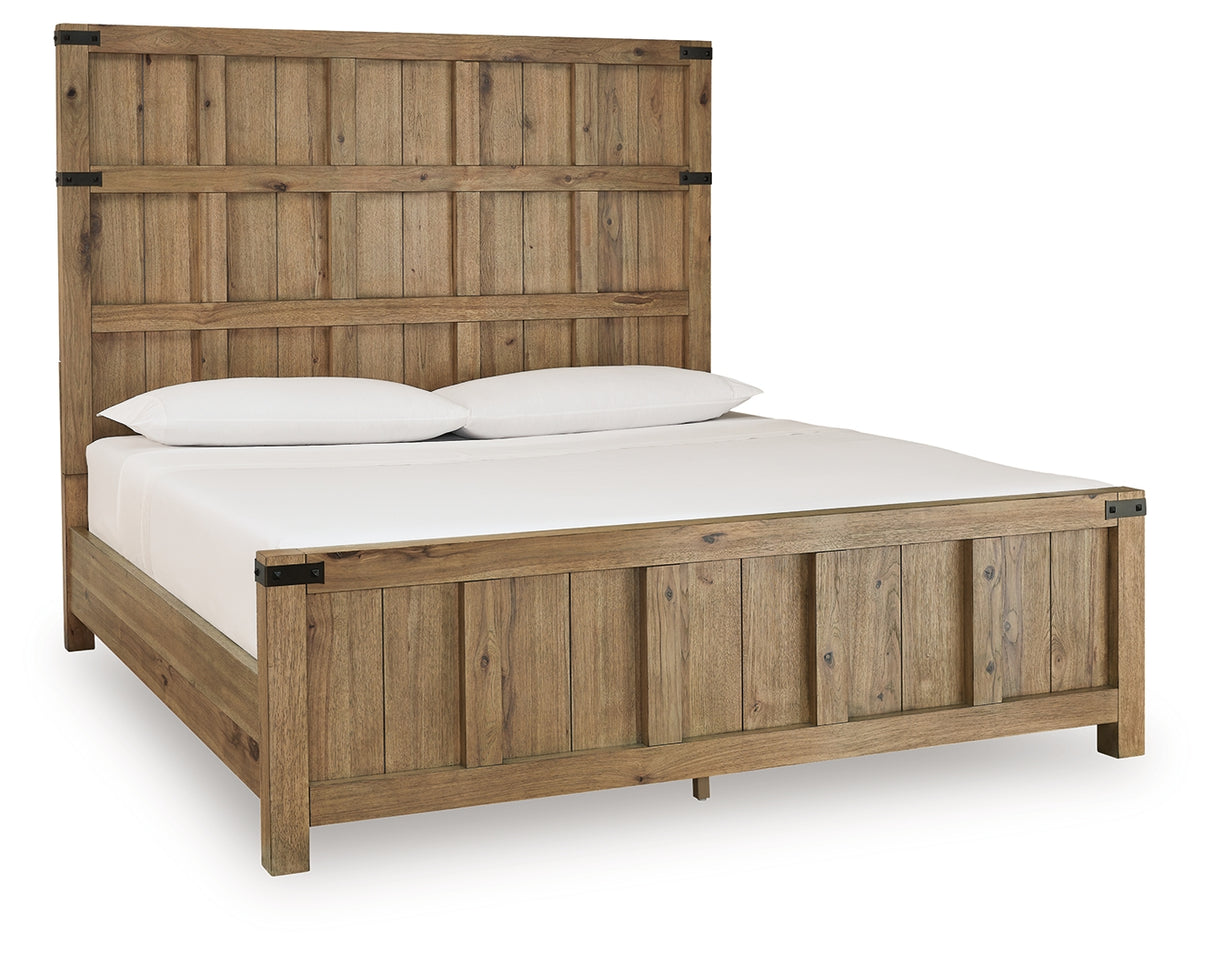 Ridgester King Panel Bed