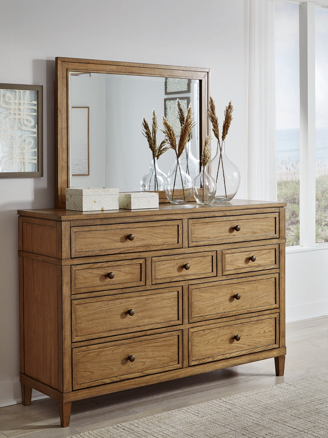 Furniture City Houma - Ashley Furniture - Sharlance Dresser and Mirror - Dresser and Mirror - B895B1