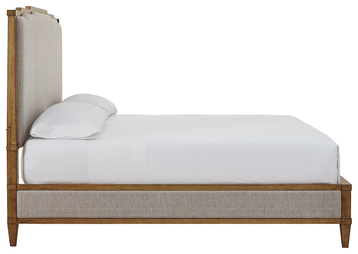 Sharlance King Upholstered Panel Bed
