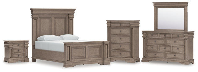 Furniture City Houma - Ashley Furniture - Blairhurst Queen Panel Bed, Dresser, Mirror, Chest and Nightstand - Queen Panel Bed, Dresser, Mirror, Chest and Nightstand - B916B8