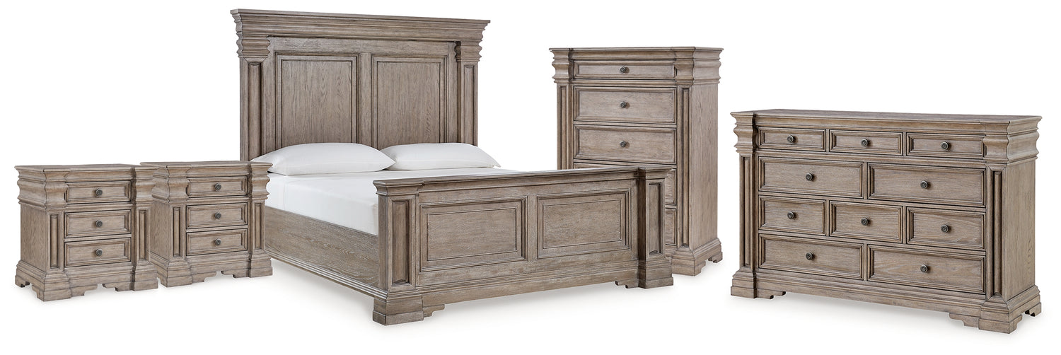 Furniture City Houma - Ashley Furniture - Blairhurst King Panel Bed, Dresser, Chest and 2  Nightstands - King Panel Bed, Dresser, Chest and 2  Nightstands - B916B11