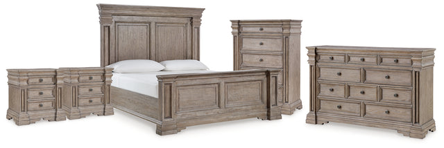 Furniture City Houma - Ashley Furniture - Blairhurst King Panel Bed, Dresser, Chest and 2  Nightstands - King Panel Bed, Dresser, Chest and 2  Nightstands - B916B11