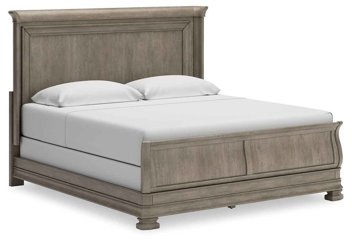 Furniture City Houma - Ashley Furniture - Lexorne California King Sleigh Bed - California King Sleigh Bed - B924B5
