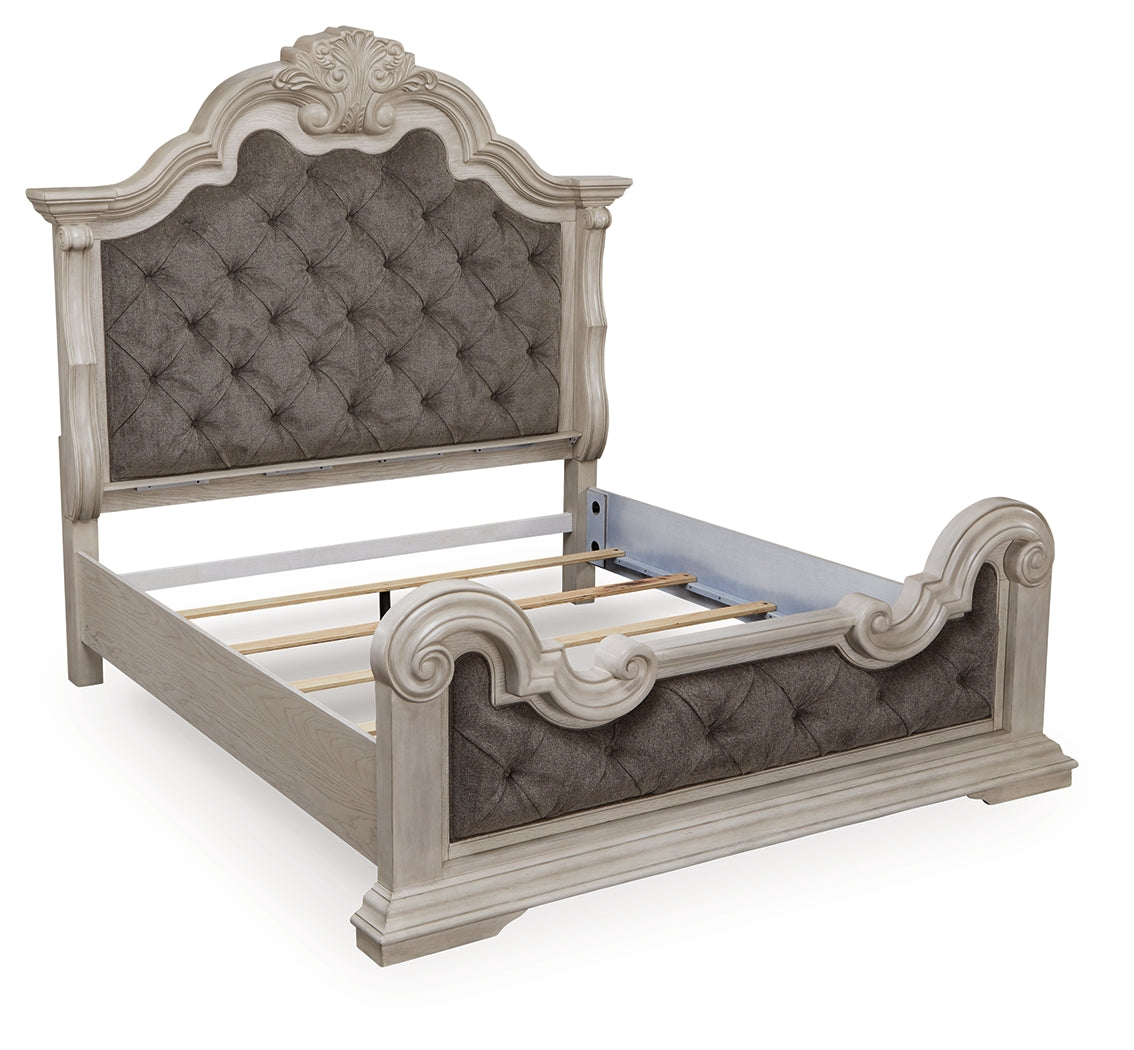 Bruchandi King Upholstered Panel Bed