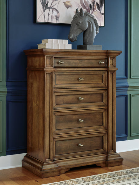 Furniture City Houma - Ashley Furniture - Frantanna Chest of Drawers - Five Drawer Chest - PCB949-46