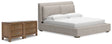 Furniture City Houma - Ashley Furniture - Cabalynn King Upholstered Bed and 2 Nightstands - King Upholstered Bed and 2 Nightstands - B974B16
