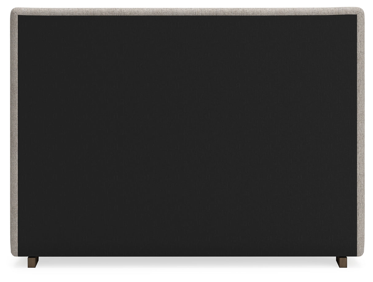 Cabalynn Queen Upholstered Bed, Dresser and Mirror