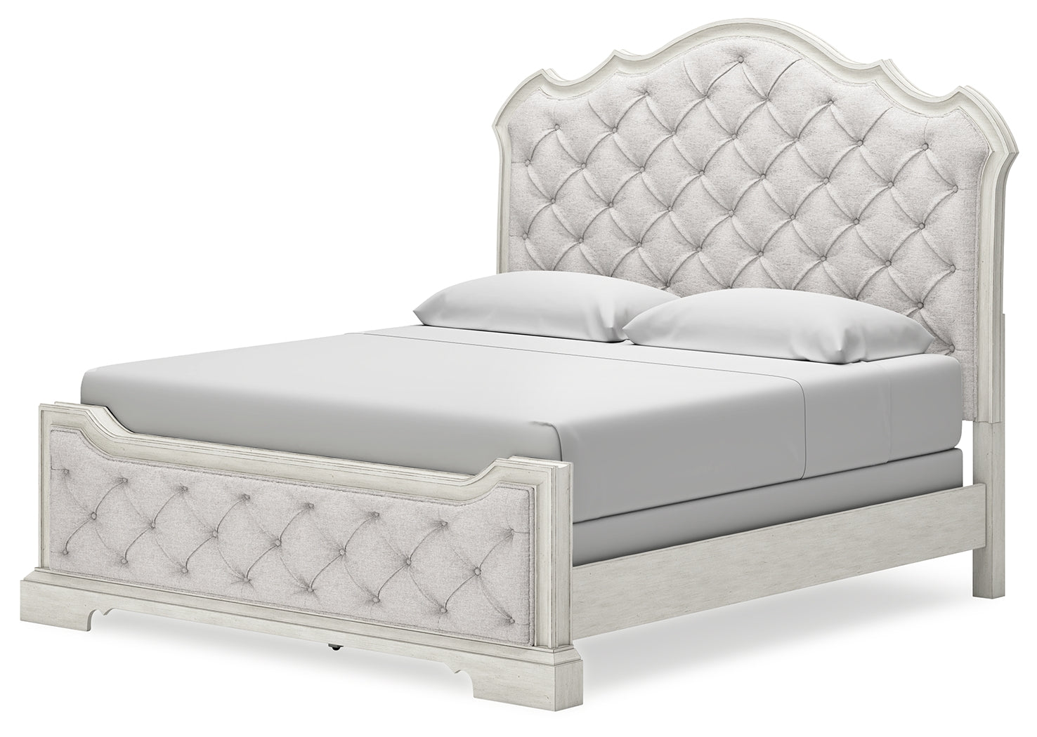 Arlendyne King Panel Bed and 2 Nightstands