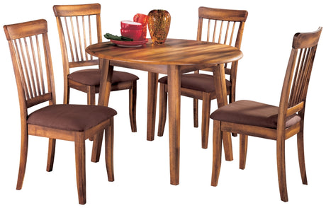 Furniture City Houma - Ashley Furniture - Berringer Dining Table and 4 Chairs - Dining Table and 4 Chairs - D199D13