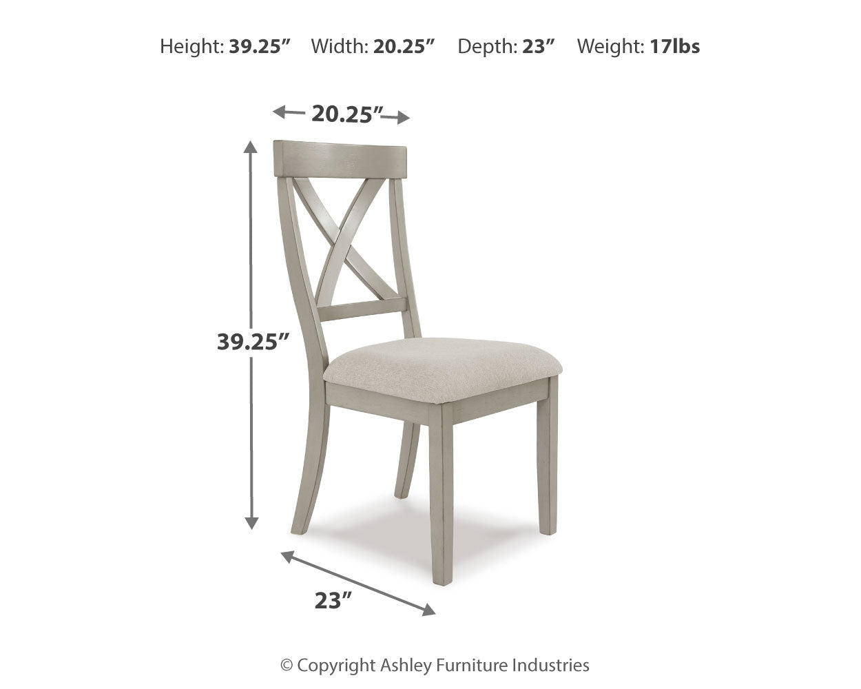 Parellen Dining Table, 2 Chairs and Bench