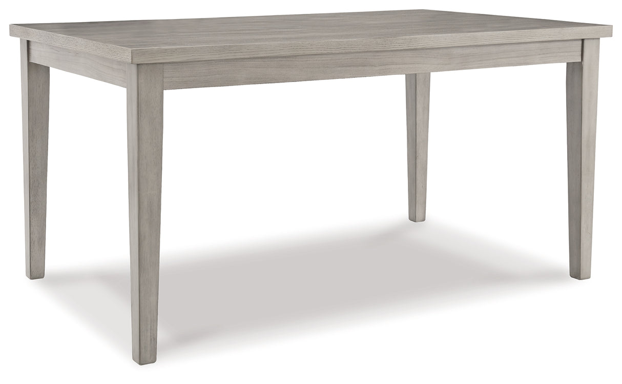Parellen Dining Table, 2 Chairs and Bench