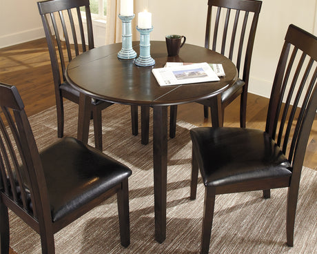 Furniture City Houma - Ashley Furniture - Hammis Dining Drop Leaf Table - Round DRM Drop Leaf Table - D310-15
