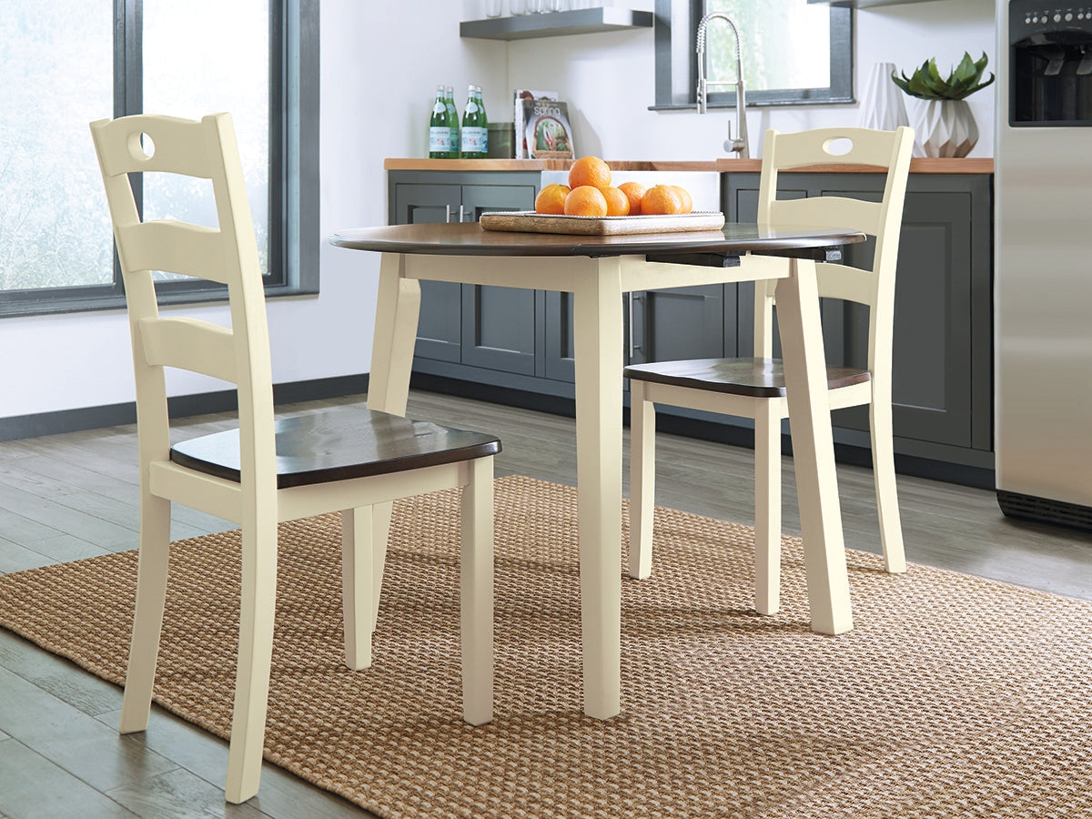 Furniture City Houma - Ashley Furniture - Woodanville Dining Drop Leaf Table - Round DRM Drop Leaf Table - D335-15