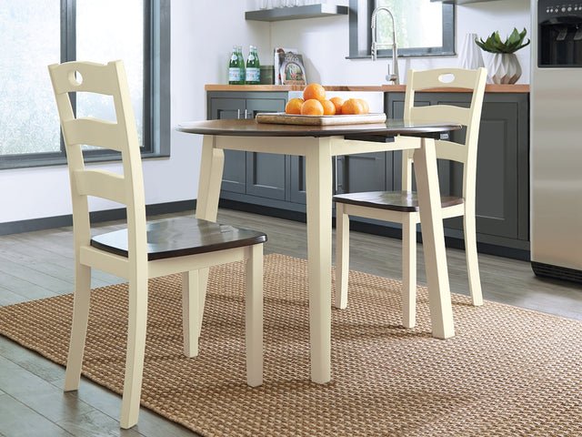 Furniture City Houma - Ashley Furniture - Woodanville Dining Drop Leaf Table - Round DRM Drop Leaf Table - D335-15