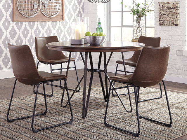 Furniture City Houma - Ashley Furniture - Centiar Dining Table - Round Dining Room Table - D372-15