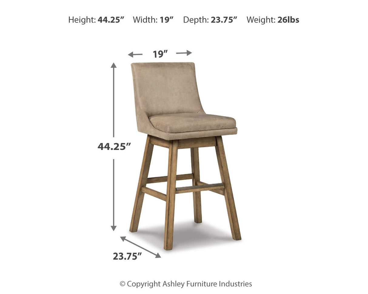 Tallenger Bar Height Bar Stool (Set of 2)