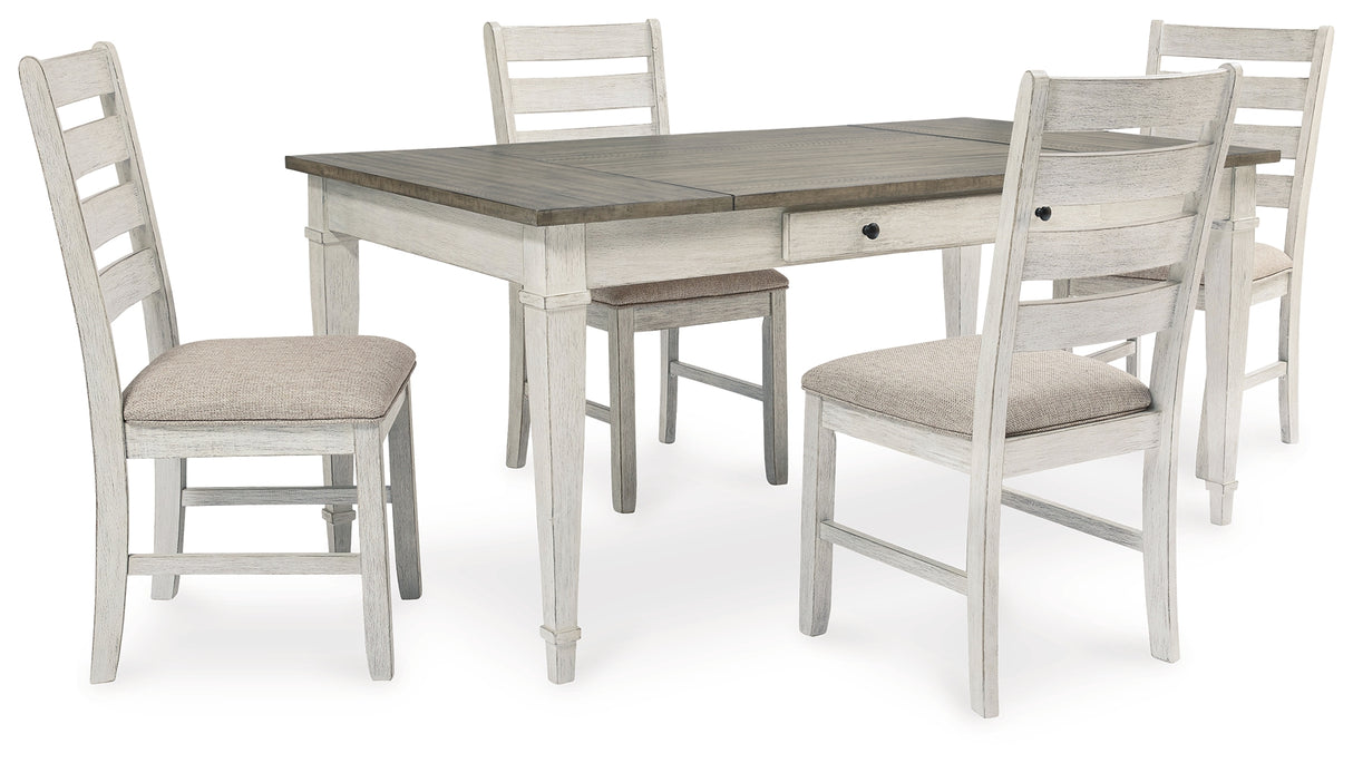 Furniture City Houma - Ashley Furniture - Skempton Dining Table and 4 Chairs - Dining Table and 4 Chairs - D394D4