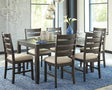 Furniture City Houma - Ashley Furniture - Rokane Dining Table and Chairs (Set of 7) - Dining Room Table Set (7/CN) - D397-425