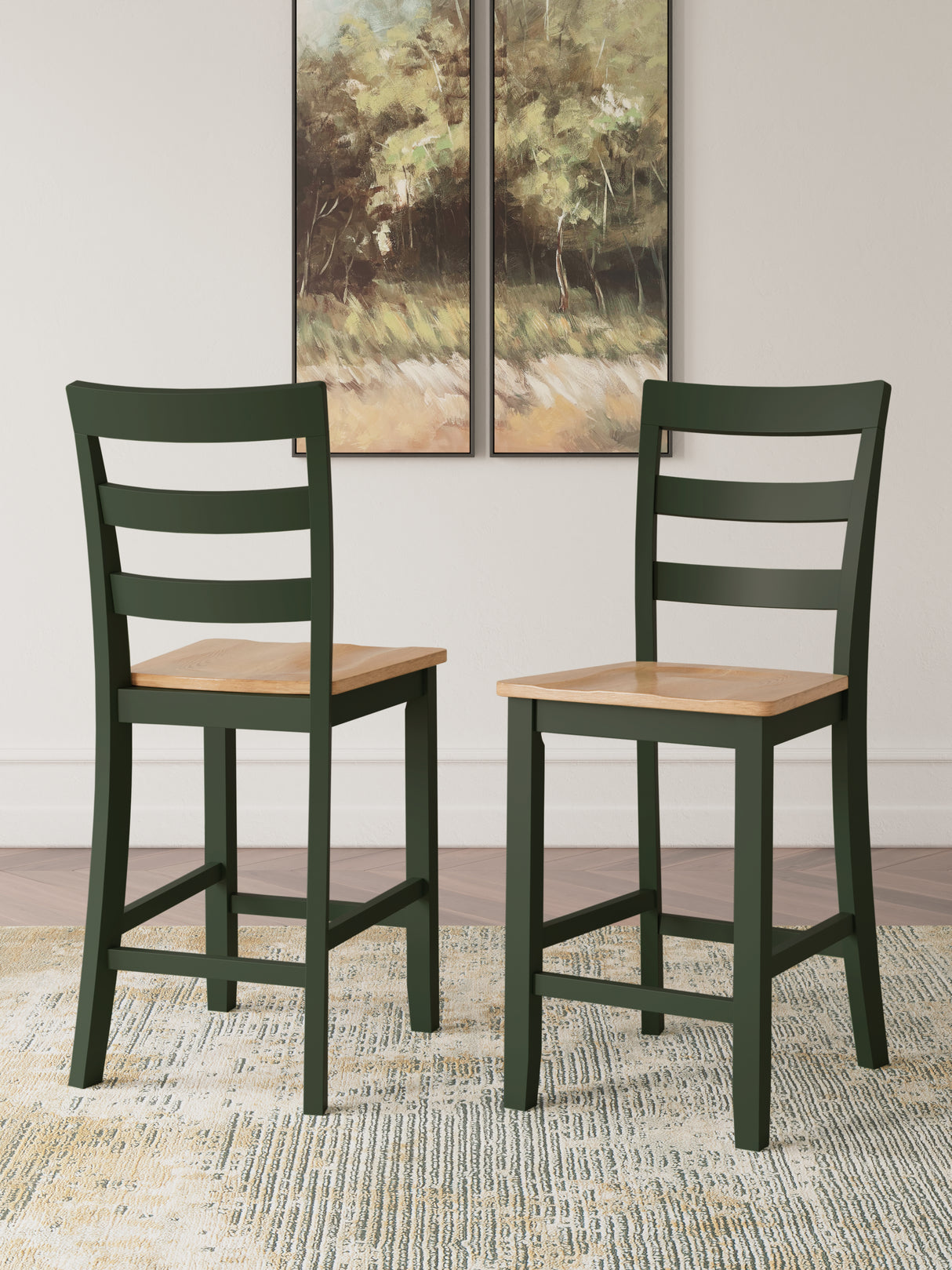 Furniture City Houma - Ashley Furniture - Gesthaven Counter Height Barstool (Set of 2) - Counter Height Barstool (Set of 2) - D401-124X2
