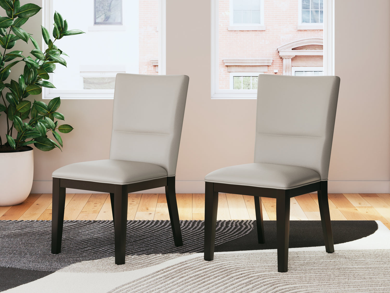 Furniture City Houma - Ashley Furniture - Glinari Dining Chair  (Set of 2) - Dining Chair  (Set of 2) - D476-01X2