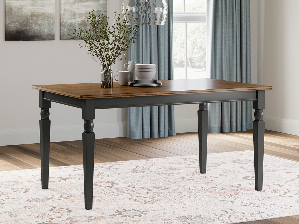 Furniture City Houma - Ashley Furniture - Owingsville Dining Table - Rectangular Dining Room Table - D580-25