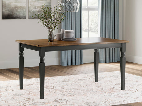 Furniture City Houma - Ashley Furniture - Owingsville Dining Table - Rectangular Dining Room Table - D580-25