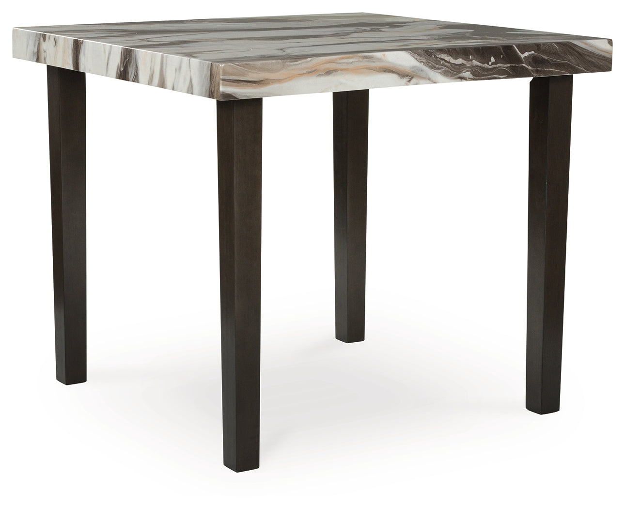 Jeshina Counter Height Dining Table and 4 Barstools