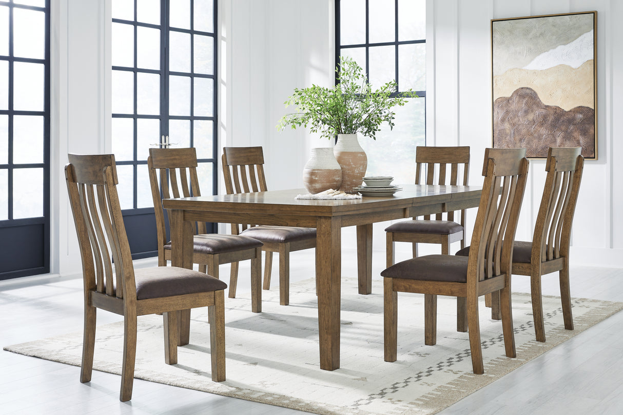 Urbinforte Extension Dining Table and 6 Chairs