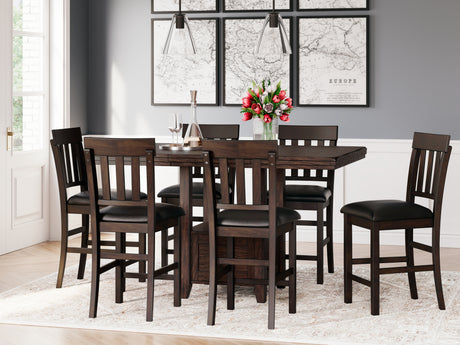 Furniture City Houma - Ashley Furniture - Haddigan Counter Height Dining Extension Table - RECT DRM Counter EXT Table - D596-42