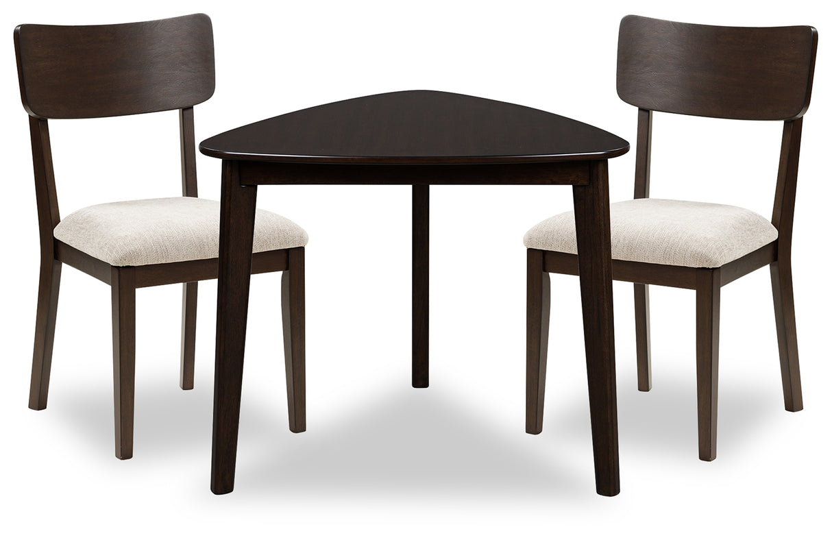 Mallenette Dining Table and 2 Chairs