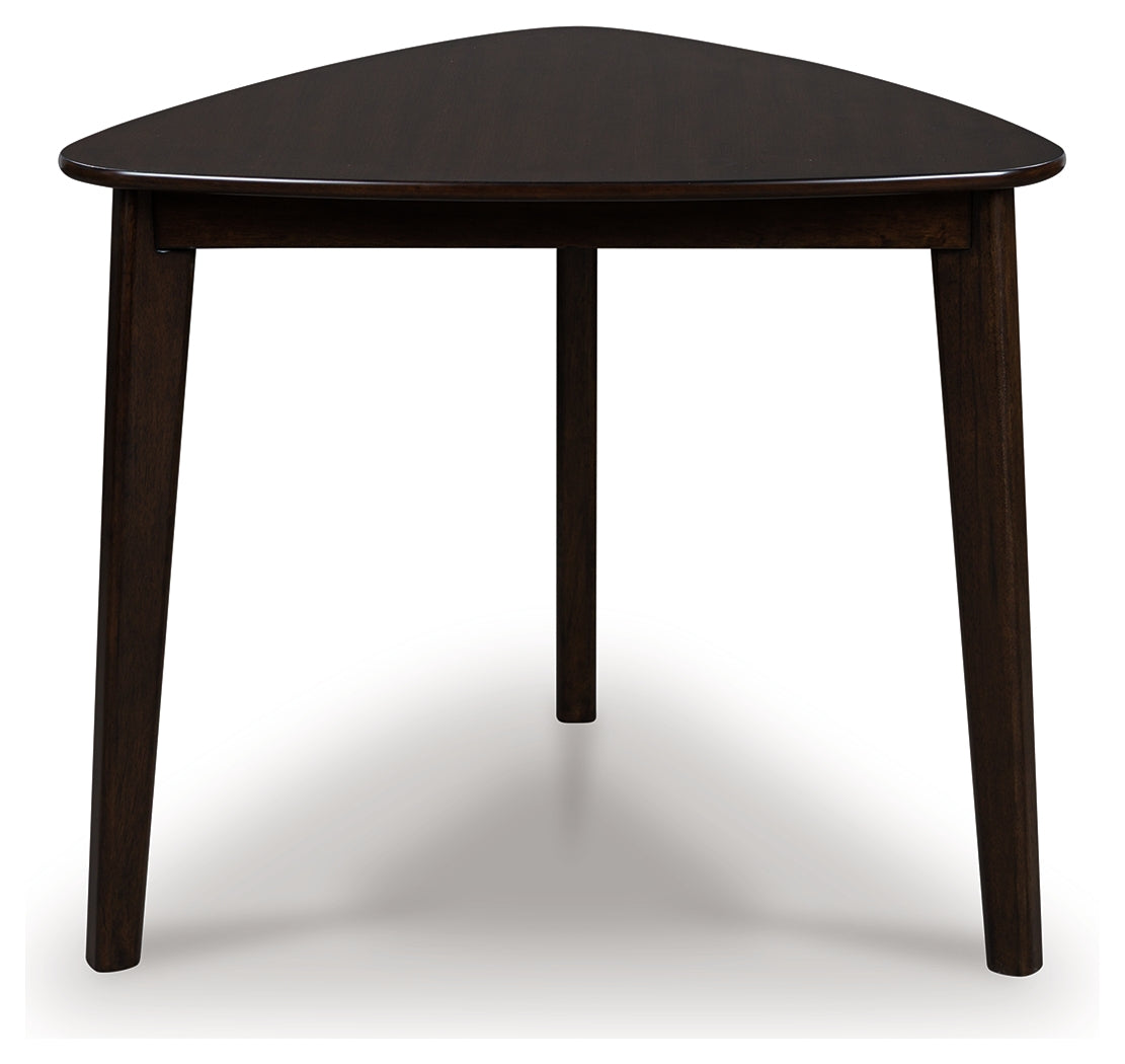 Furniture City Houma - Ashley Furniture - Mallenette Dining Table - Triangle Dining Room Table - PCD607-16