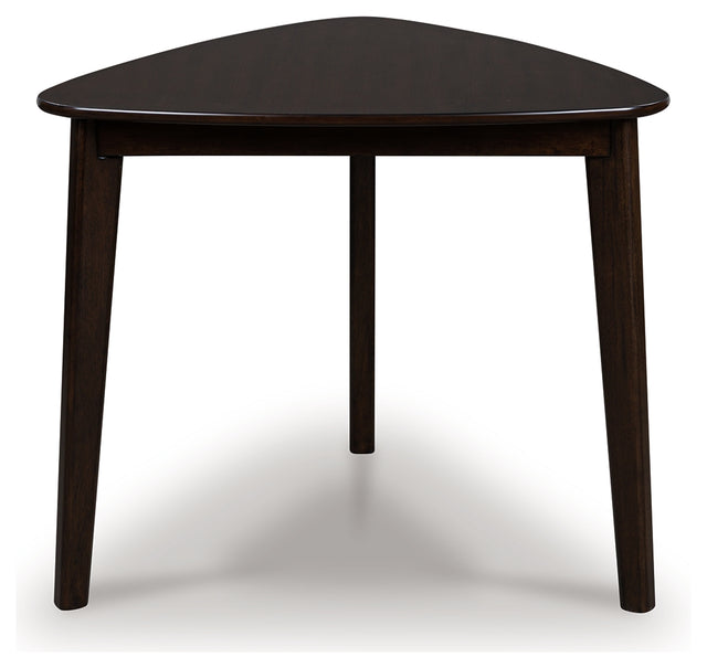 Furniture City Houma - Ashley Furniture - Mallenette Dining Table - Triangle Dining Room Table - PCD607-16