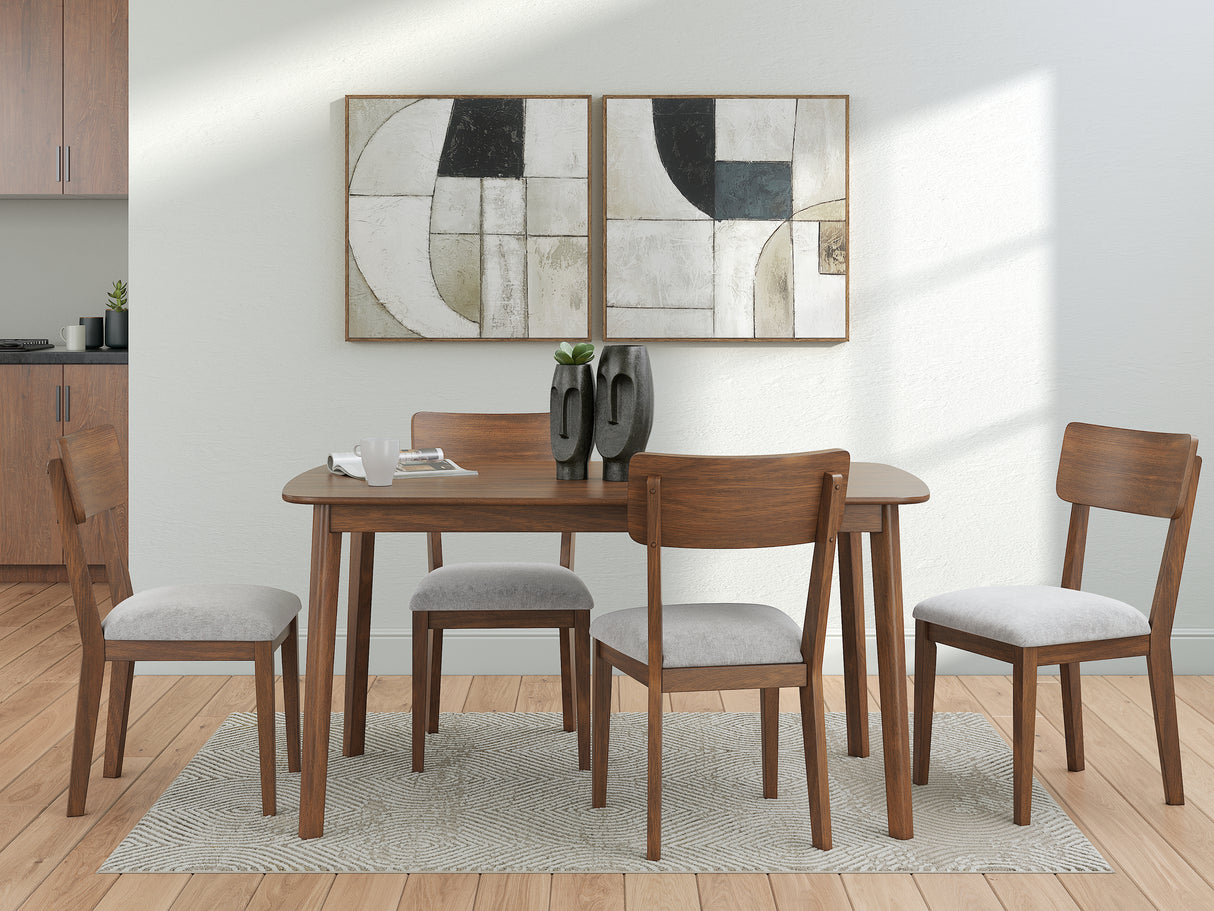Furniture City Houma - Ashley Furniture - Tameride Dining Table and 4 Chairs (Set of 5) - Dining Room Table Set (5/CN) - PCD609-225
