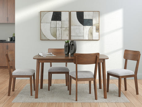 Furniture City Houma - Ashley Furniture - Tameride Dining Table and 4 Chairs (Set of 5) - Dining Room Table Set (5/CN) - PCD609-225