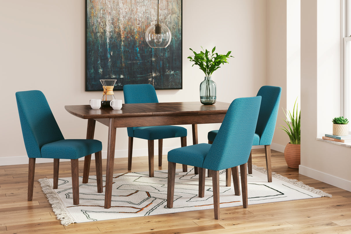 Lyncott Extension Dining Table and 4 Chairs
