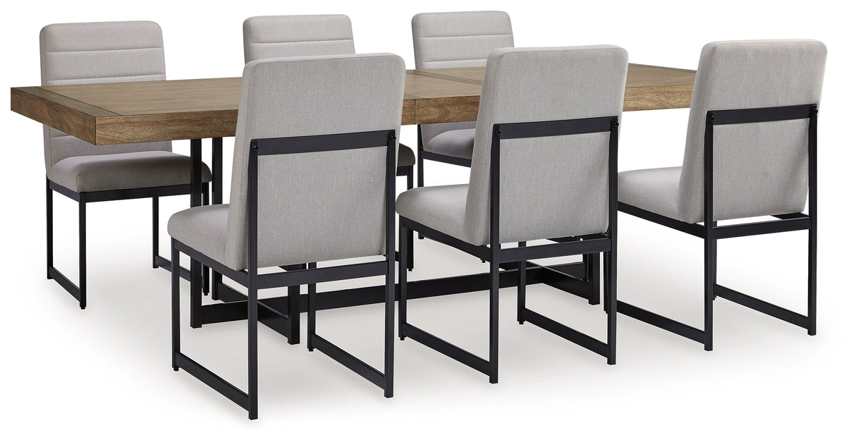 Tomtyn Extension Dining Table and 6 Chairs
