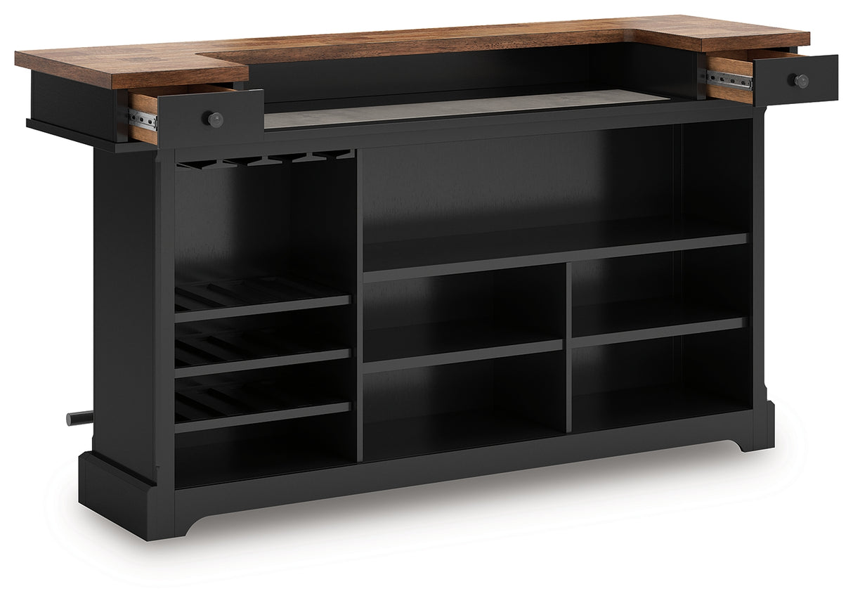 Wildenauer Bar Table and 4 Barstools