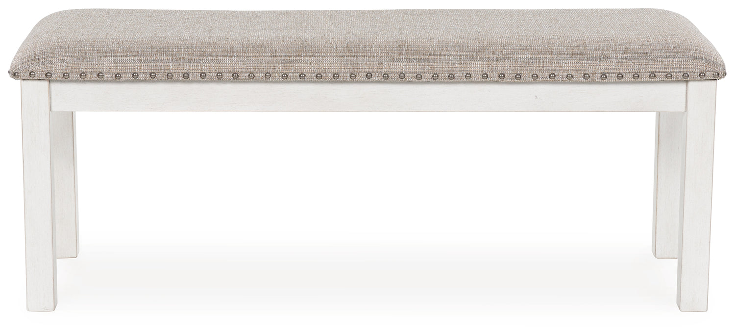 Robbinsdale Dining Table, 4 Chairs and Bench