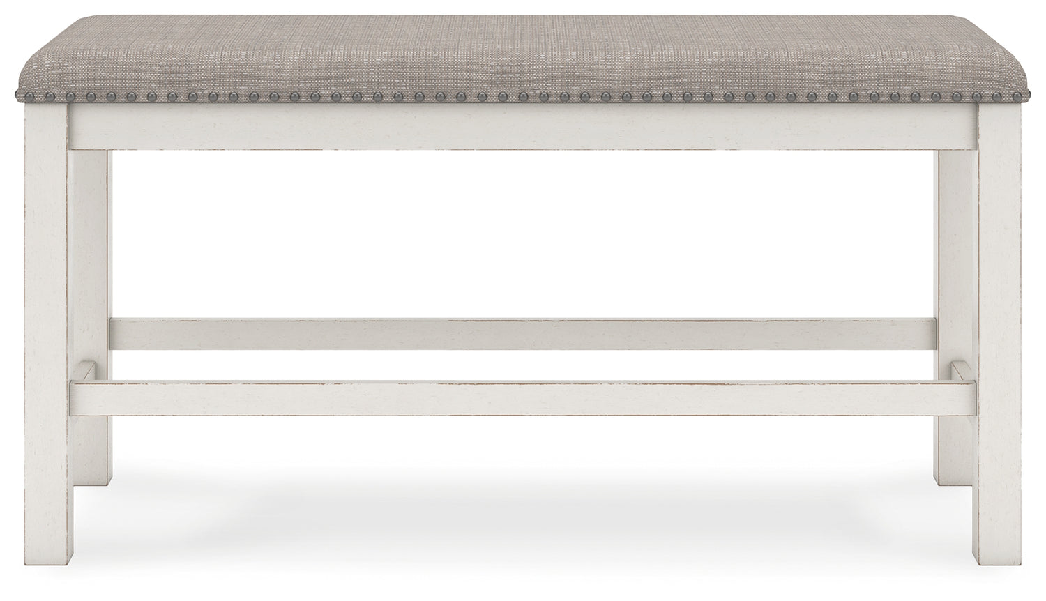 Robbinsdale Counter Height Dining Table, 4 Barstools and Bench