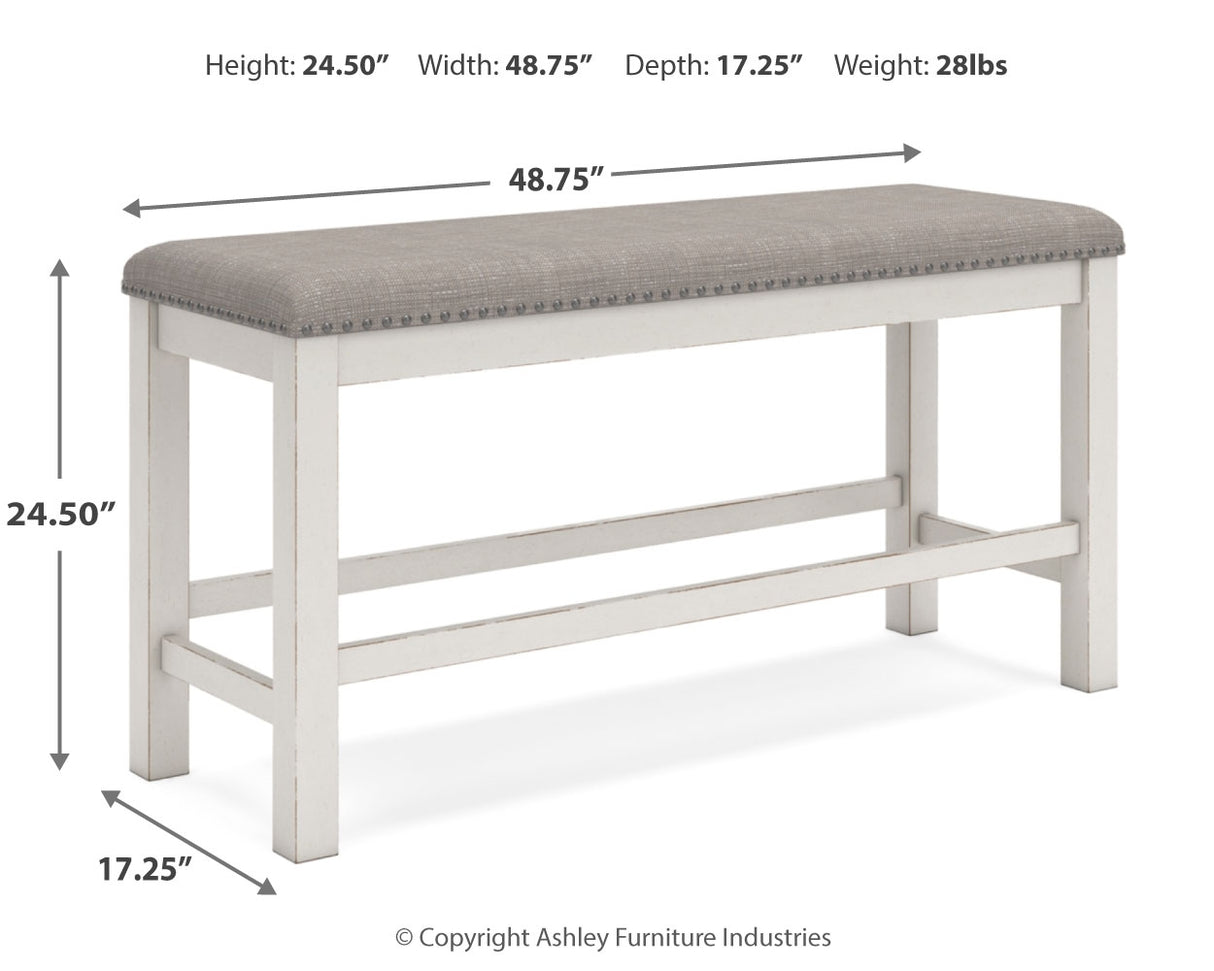 Robbinsdale 49" Counter Height Dining Bench