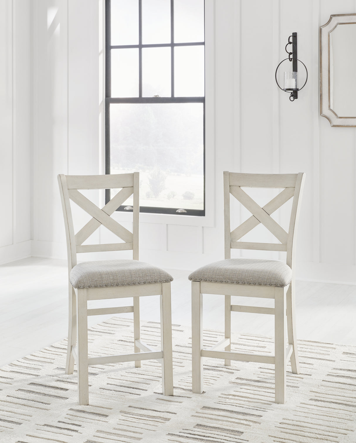 Furniture City Houma - Ashley Furniture - Robbinsdale Barstool (Set of 2) - Barstool (Set of 2) - D642-124X2