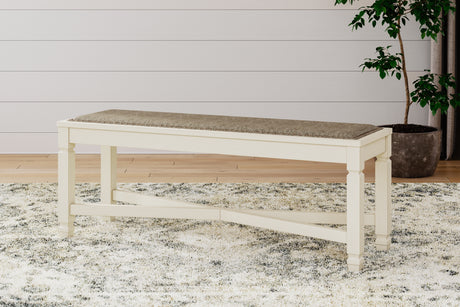Furniture City Houma - Ashley Furniture - Bolanburg Dining Bench - Large UPH Dining Room Bench - D647-00
