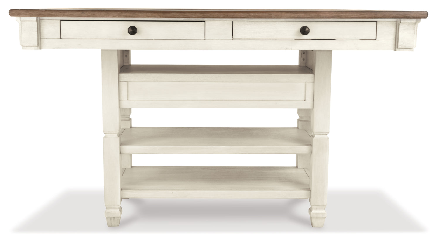 Bolanburg Counter Height Dining Table with 6 Barstools