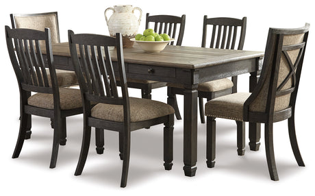 Furniture City Houma - Ashley Furniture - Tyler Creek Dining Table with 6 Chairs - Dining Table with 6 Chairs - D736D7