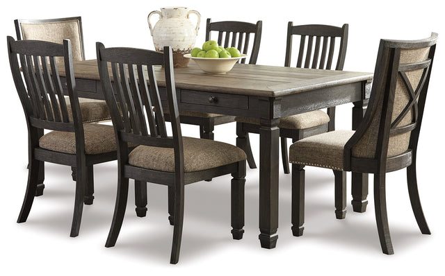 Furniture City Houma - Ashley Furniture - Tyler Creek Dining Table with 6 Chairs - Dining Table with 6 Chairs - D736D7