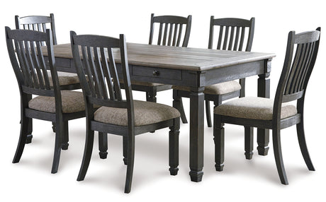 Furniture City Houma - Ashley Furniture - Tyler Creek Dining Table and 6 Chairs - Dining Table and 6 Chairs - D736D4