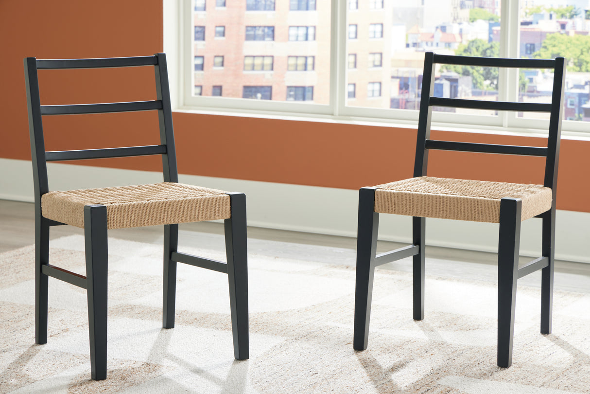 Furniture City Houma - Ashley Furniture - Isanti Dining Chair (Set of 2) - Dining Chair (Set of 2) - D752-02X2