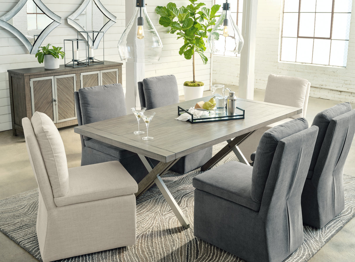 Furniture City Houma - Ashley Furniture - Krystanza Dining Table - Rectangular Dining Room Table - D766-25